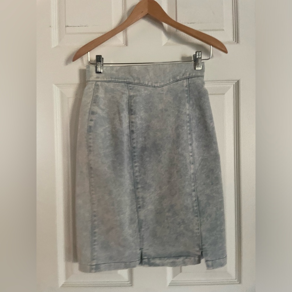 Women’s Vintage Stonewash Pencil Skirt Juniors 9/10